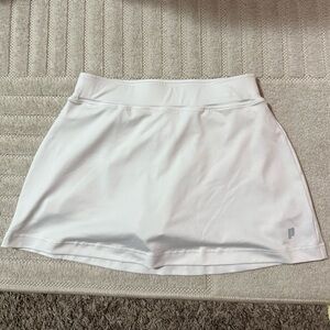 Prince White Tennis Skirt